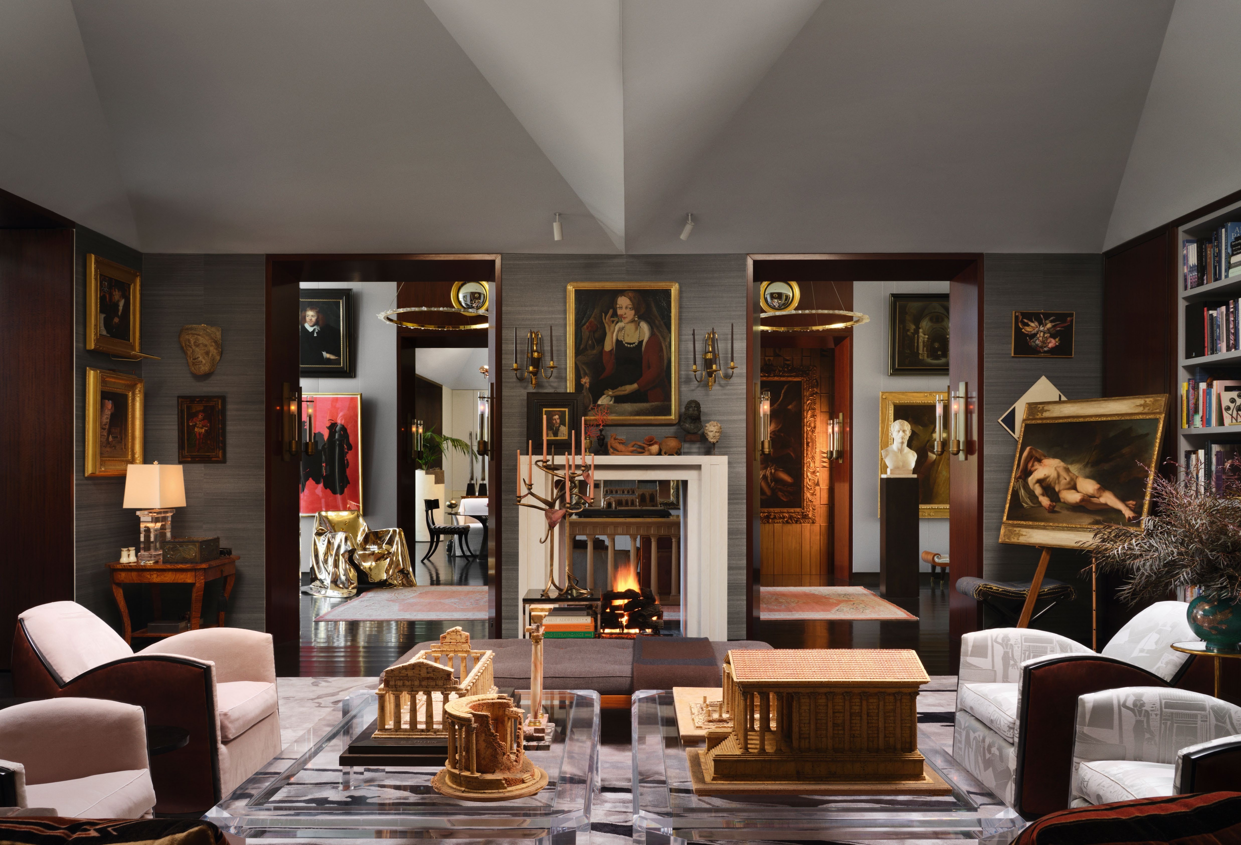 Luxury interior wallpaper design